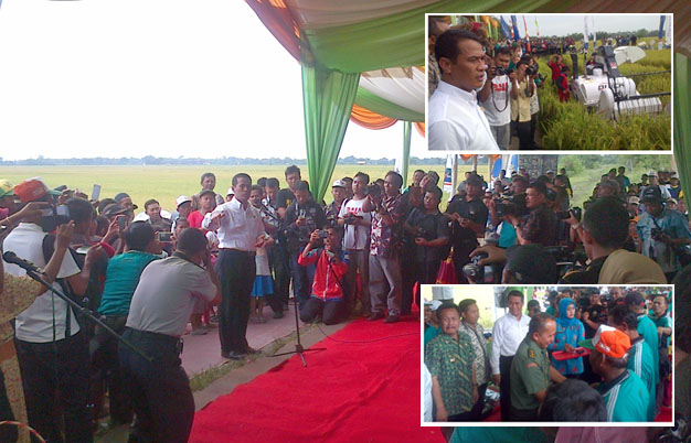 Mentan Berikan Bantuan 207 Unit Alsintan dan 572 Ton Benih untuk Grobogan Jateng